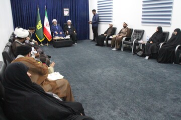 تصاویر/ دیدار مدیر حوزه علمیه بوشهر با اساتید مدارس علمیه خورموج