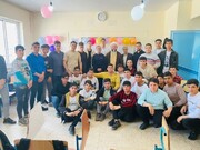 تصاویر/ حضور امام جمعه پلدشت در جمع دانش آموزان و معلمین