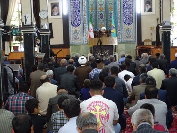 تصاویر/ اقامه نماز جمعه شهرستان چهاربرج