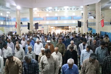 نماز جمعه عالیشهر به روایت تصویر