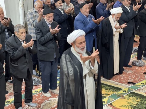 تصاویر/ آئین عبادی سیاسی نمازجمعه مرند
