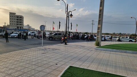 استقبال مردم گناوه از پیکر مطهر شهید دفاع مقدس