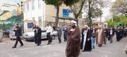 فیلم| مراسم عزاداری خیابانی شهادت امام صادق (ع) در شهر اسکو