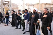 تصاویر/ مردم خمیر در سوگ صادق آل محمد