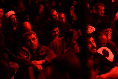 تصاویر/ مراسم سوگواری شب شهادت امام جعفر صادق علیه السلام در مصلای ارومیه