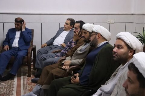 تصاویر/ نشست مدیر عامل سازمان منطقه آزاد ماکو با علمای شهرستان شوط