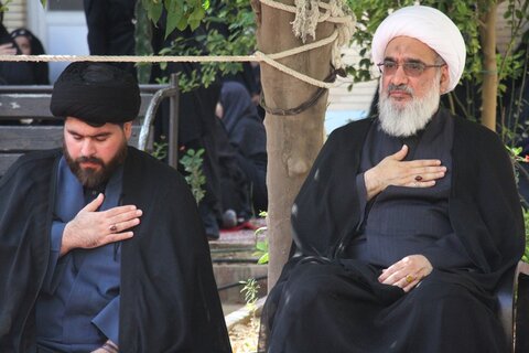 تصاویر/ مراسم شهادت امام صادق(ع) و تشییع پیکر مطهر شهید در بوشهر