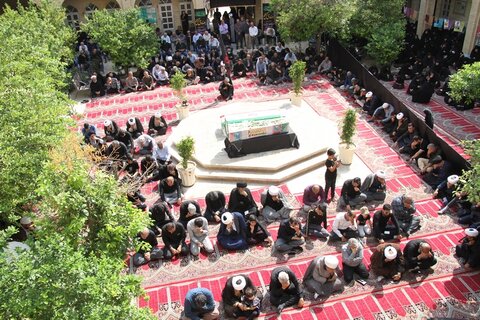 تصاویر/ مراسم شهادت امام صادق(ع) و تشییع پیکر مطهر شهید در بوشهر