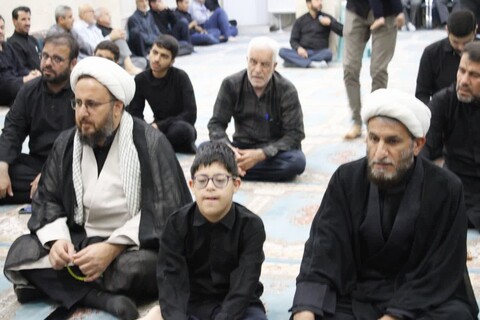 تصاویر/ مراسم شهادت امام صادق(ع) در عالیشهر