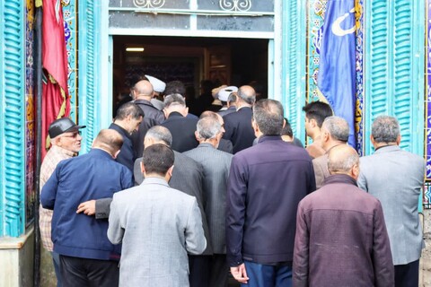 تصاویر/ مراسم عزاداری خیابانی شهادت امام صادق (ع) در شهر اهر
