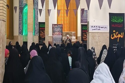 حضور گسترده مردم استان کرمانشاه در سالروز شهادت امام صادق(ع)