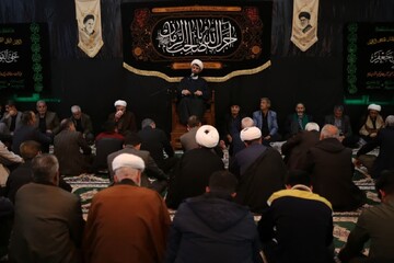 فیلم | مراسم عزاداری شهادت امام صادق(ع) در مدرسه علمیه بهار
