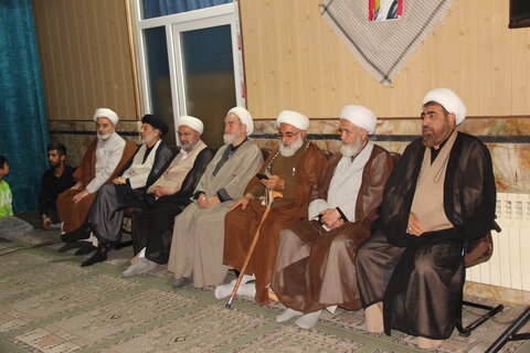 تصاویر / مراسم گرامیداشت شام غریبان شهادت امام صادق علیه الاسلام  در حوزه علمیه قزوین