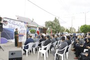 تصاویر/ آیین افتتاح ۲۱۳ نیروگاه خورشیدی کوچک مقیاس در روستاهای استان سمنان