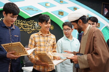 اساتید مدرسه علمیه قرآنی علی بن موسی الرضا(ع) تقدیر شدند + عکس