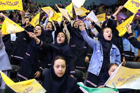 تصاویر/ جشن گرامیداشت روز دختر "دختران آرمانی"با حضور رئیس جمهور