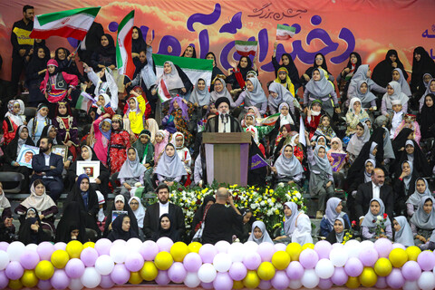 تصاویر/ جشن گرامیداشت روز دختر "دختران آرمانی"با حضور رئیس جمهور