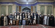 تصاویر/  نشست راهبردی ستاد همکاری های حوزه های علمیه و حوزه علمیه خراسان در مشهد مقدس