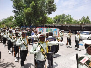 فیلم| مراسم تشییع شهید مزرئی نوده در بندرعباس