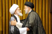 تصاویر/ ایرانی صدر کی آیت اللہ العظمیٰ نوری ہمدانی سے ملاقات