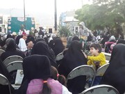 تصاویر/مراسم جشن میلاد حضرت معصومه سلام الله علیها توسط طلاب مدرسه علمیه صدیقه طاهره غرق آباد