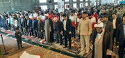 تصاویر/ آئین عبادی سیاسی نمازجمعه سراب