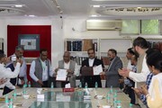 انٹرنیشنل نور مائکرو فلم سینٹر اور جامعہ ہمدرد دہلی کے درمیان معاہدے پر دستخط