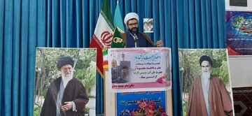 تصاویر/ آئین عبادی سیاسی نمازجمعه دندی