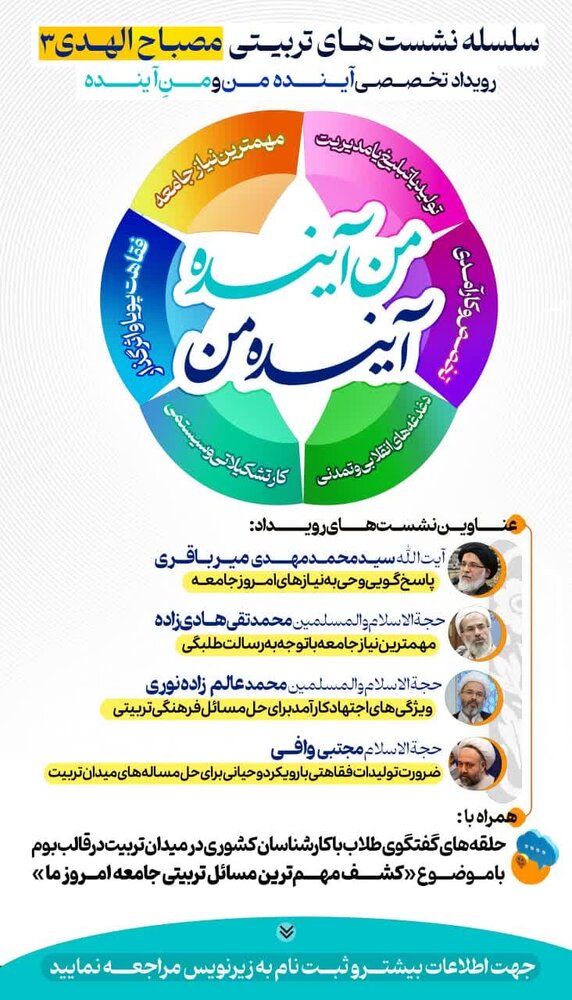 رویداد تخصصی «آینده من؛ من آینده» در قم برگزار می شود