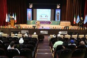 بالصور/ الحفل الختامي للمؤتمر الدولي السادس لفكر الإمام الخامنئي القرآني في تبريز