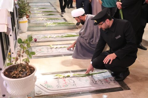 تصاویر/ ورود خدام رضوی به بوشهر