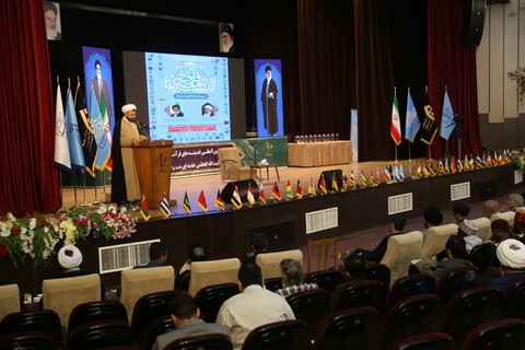 الحفل الختامي للمؤتمر الدولي السادس لفكر الإمام الخامنئي القرآني في تبريز