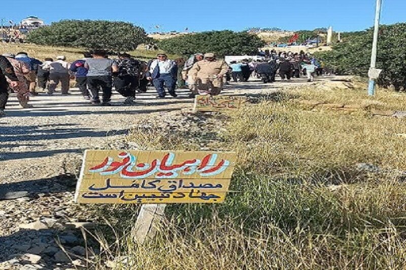 اردوهای «راهیان نور» شجاعت رزمندگان را در نسل جوان زنده می کند+عکس