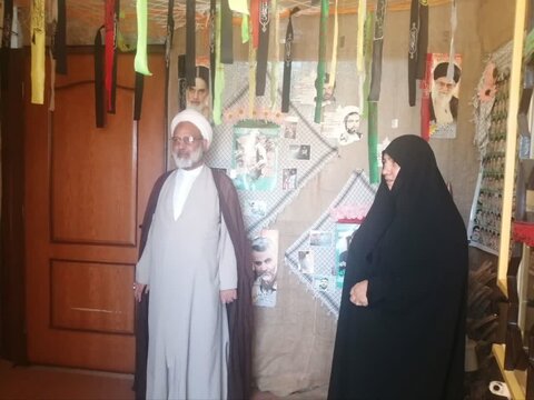 حضور مدیر حوزه علمیه خواهران یزد در مراسم یاد بود فرزند استاد مدرسه علمیه الزهراء (س) مهریز