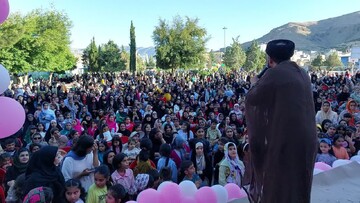 جشن بزرگ دهه کرامت در ایذه برگزار شد+عکس
