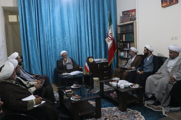 تصاویر/جلسه هم اندیشی شورای سیاستگذاری پژوهش سرای  حوزه علمیه هرمزگان