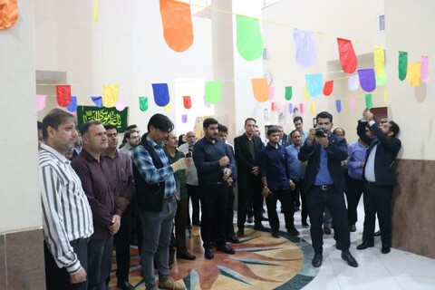 تصاویر/ استشمام عطر رضوی در اداره بنادر بوشهر