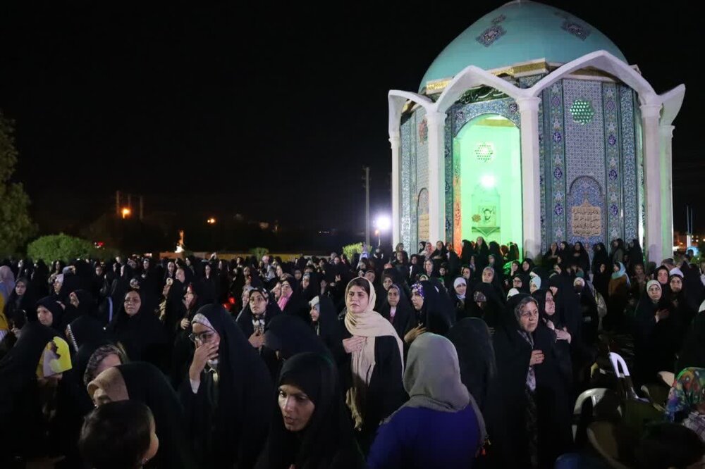 جشن بزرگ دهه کرامت در عالیشهر برگزار شد+عکس
