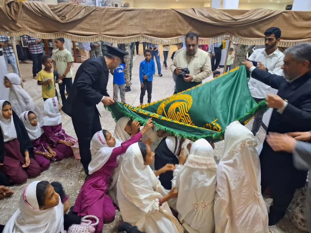 شهر میناب بوی عطر امام رئوف گرفت