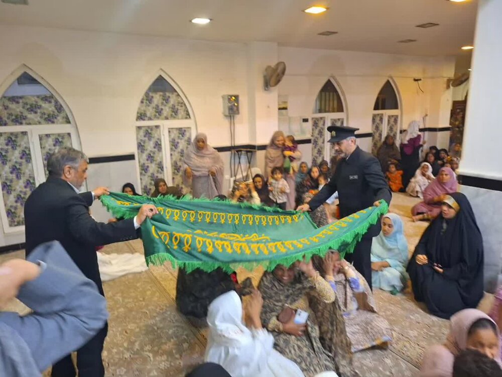 شهر میناب بوی عطر امام رئوف گرفت