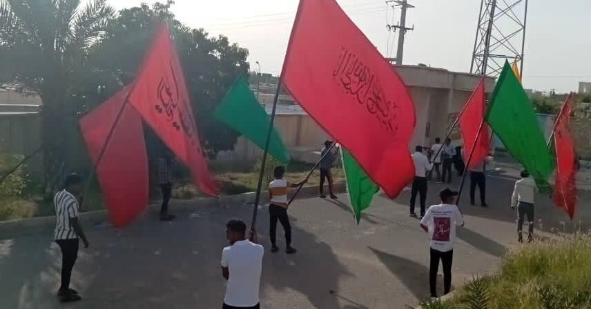 شهر میناب بوی عطر امام رئوف گرفت