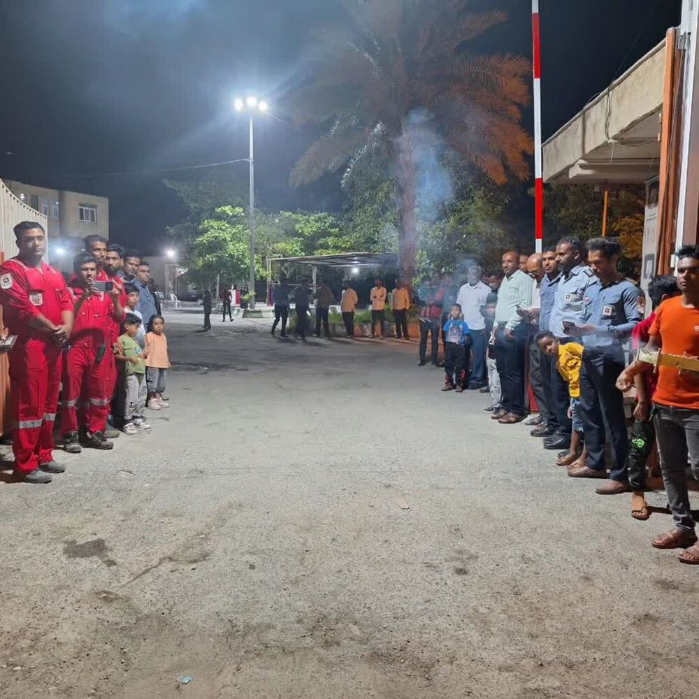 شهر میناب بوی عطر امام رئوف گرفت