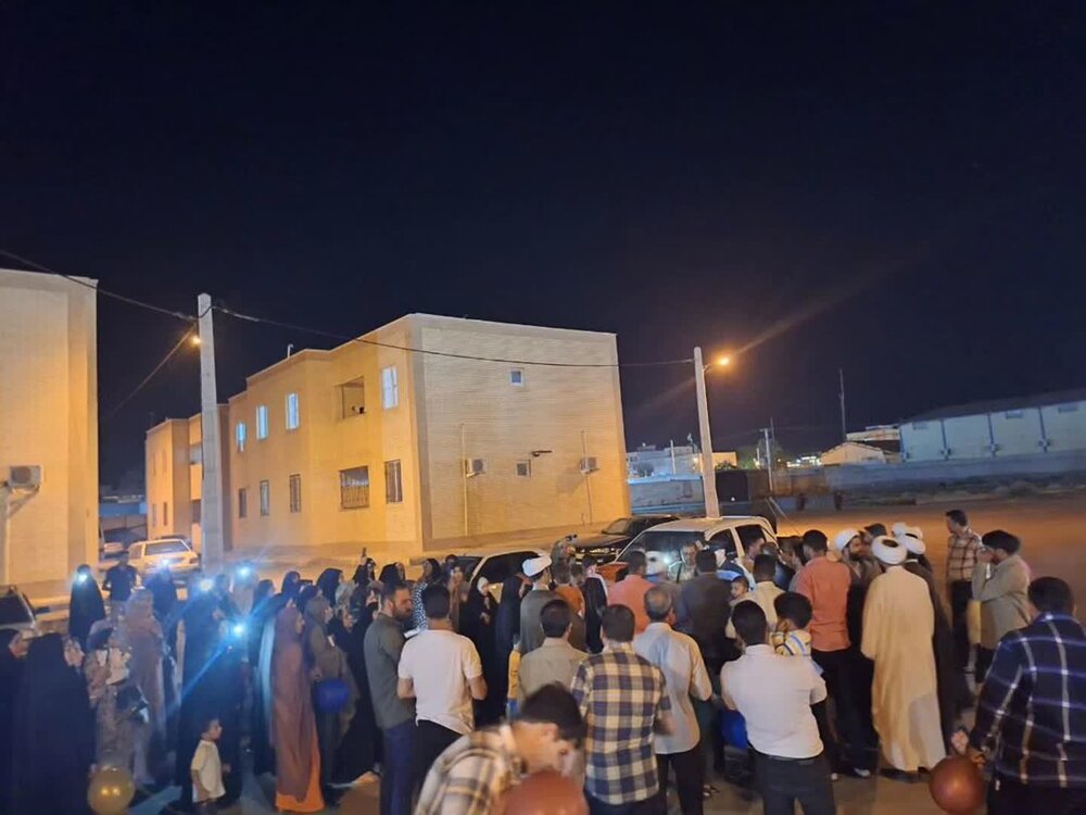 شهر میناب بوی عطر امام رئوف گرفت