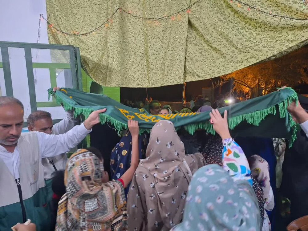 شهر میناب بوی عطر امام رئوف گرفت