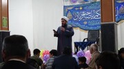 تصاویر/ مراسم جشن  دهه کرامت در مدرسه علمیه امام ضادق (ع) نقده