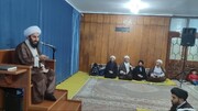 تصاویر/ هیئت هفتگی مدرسه علمیه نمازی  شهرستان خوی