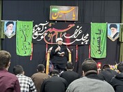 تصاویر/ هیئت هفتگی مدرسه علمیه امام رضا علیه السلام شهرستان میاندوآب