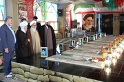 حضور نماینده ولی ‌فقیه در استان کرمانشاه در «یادمان شهدای پاوه»