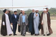 رئیس شورای هماهنگی تبلیغات اسلامی کشور وارد بوشهر شد