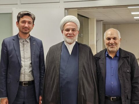 تصاویر/ دیدار اعضاء شورای فقهی بانک مرکزی ایران با حجت الاسلام و المسلمین پورذهبی